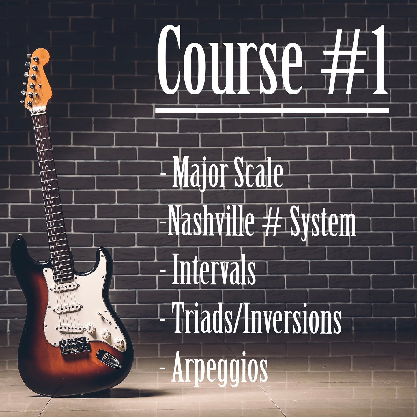 Guitar Lesson Course #1